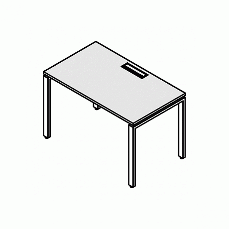 Стол на металлокаркасе RZ-4+ F-4